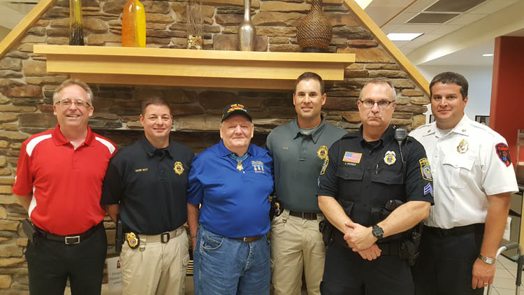 Plover Police and Fire Departments Honored to Meet Medal of Honor ...