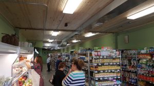 A look inside Green Tree grocery store. (City Times Photo)