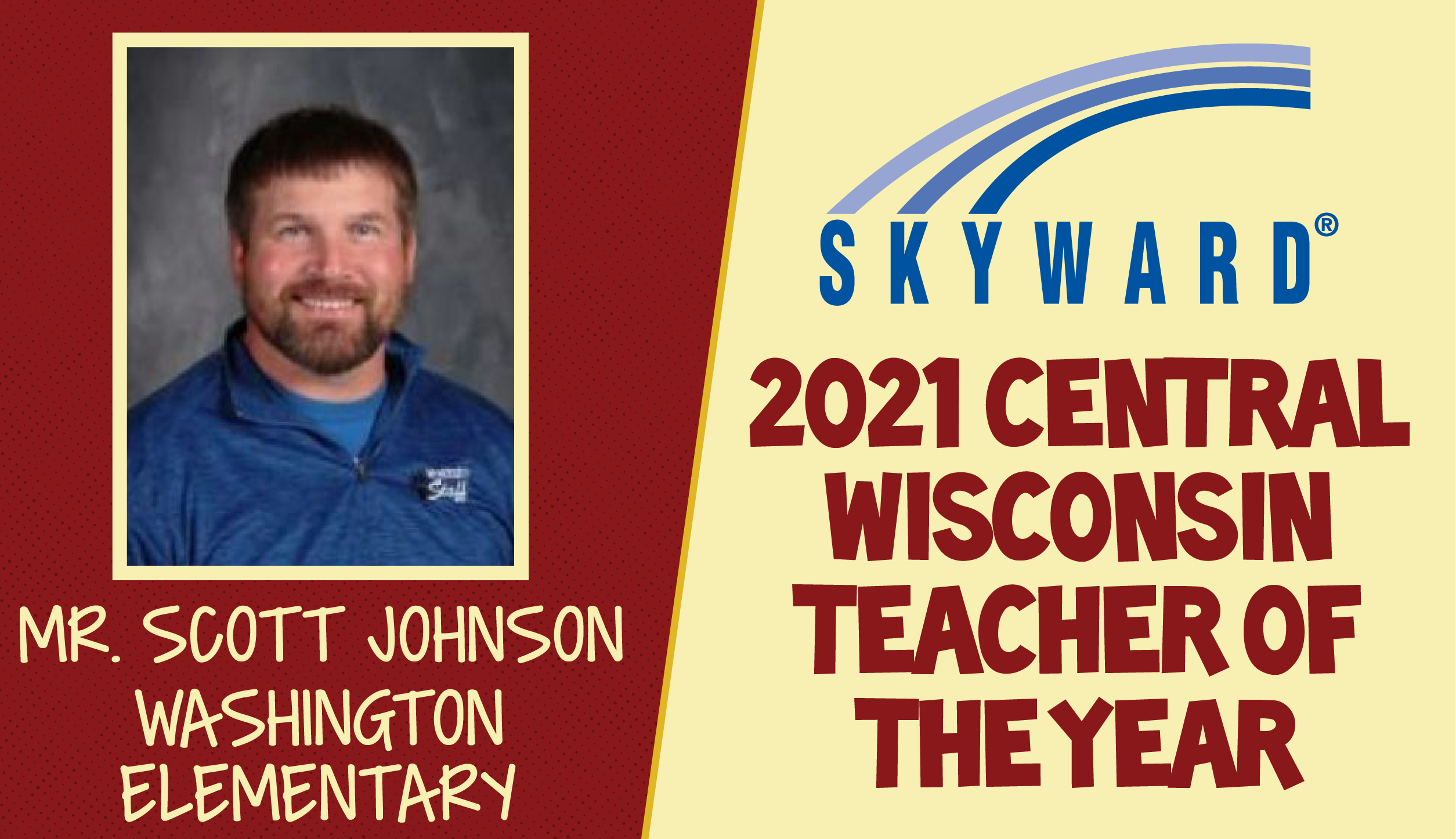 Johnson named Central Wisconsin Teacher of the Year Wisconsin Rapids